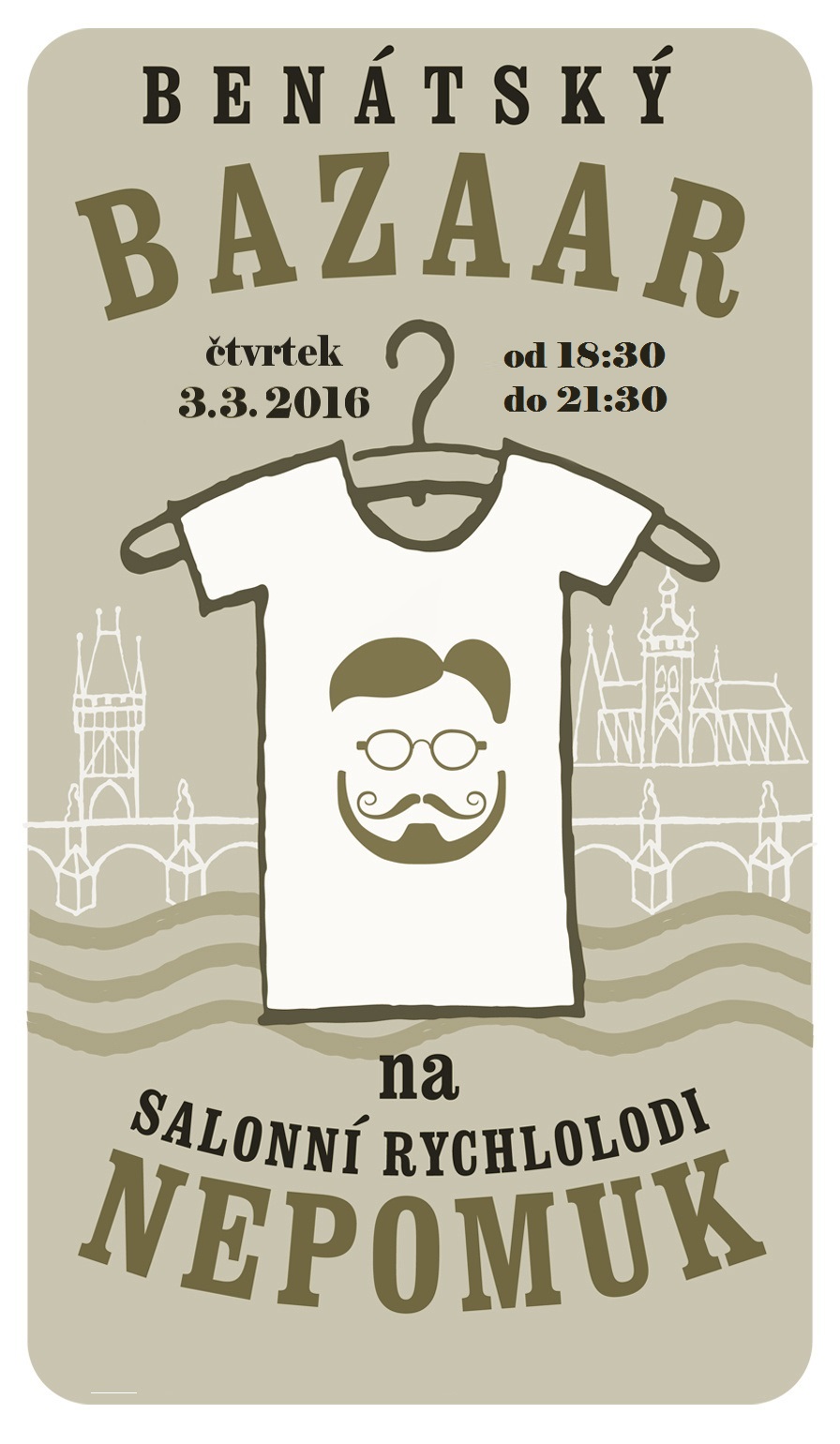 Plakát Benátský Bazaar | Pražské Benátky
