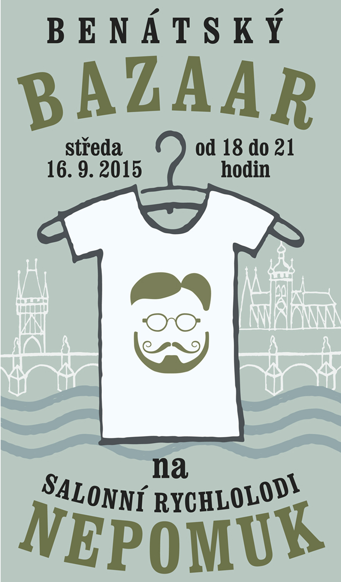 Plakát Benátský Bazaar 2015 | Pražské Benátky