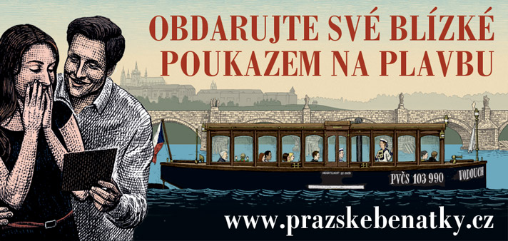 Dárkový poukaz na plavbu v Pražských Benátkách