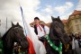 Zdobení koní Kunovického banderia a žehnání jezdcům, koním a poutníkům | Navalis 2016 | Pražské Benátky
