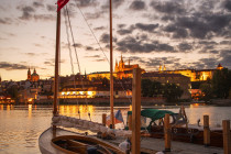 Loď Madigan v přístavu Nepomuk | Pražské Benátky | Přístav Nepomuk