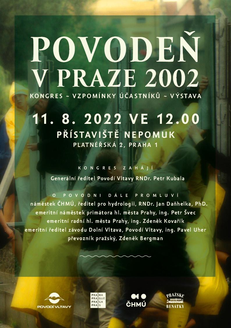 Povodeň v Praze 2002 - kongres, vzpomínky účastníků, výstava - 11. 8. 2022 ve 12:00, přístaviště Nepomuk